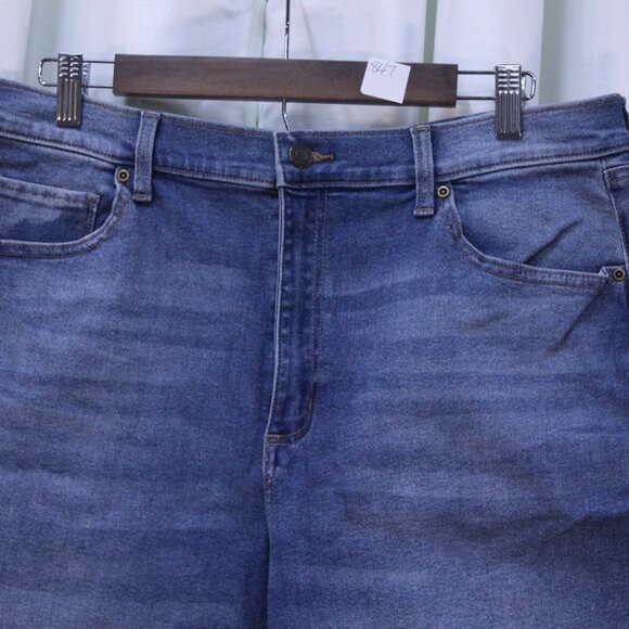 Sonoma Women's Dark Blue Ankle Jeans - Picture 2 of 10